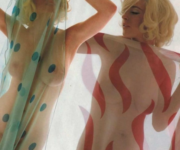 Young Lindsay Lohan Nipples Big Boobs  nude photo