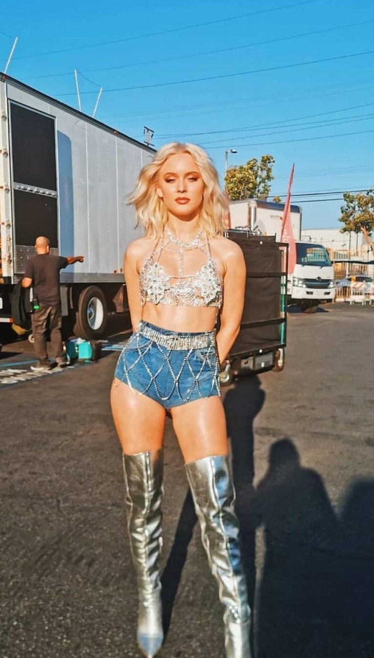 Zara Larsson  nude photo