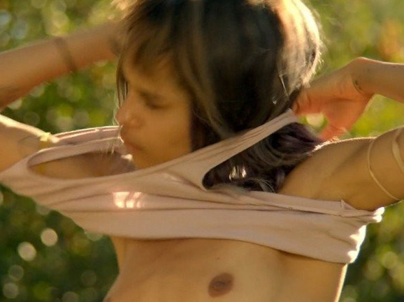 Zoe Kravitz Naked Topless  nude photo