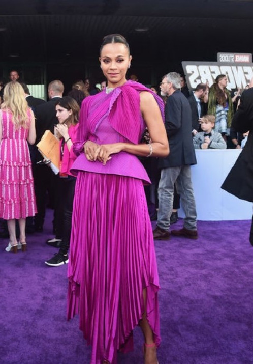 Zoe Saldana  nude photo