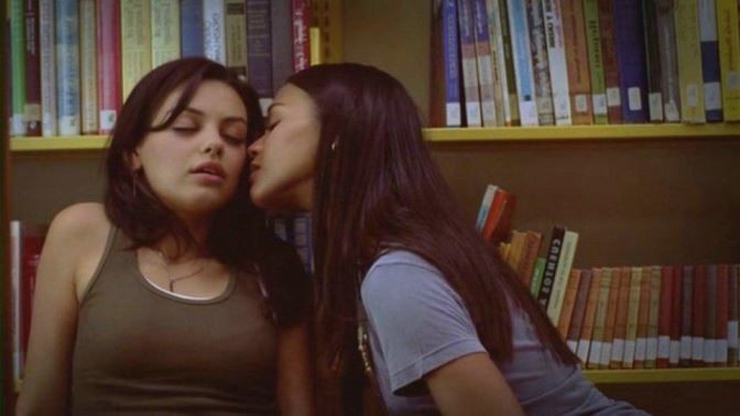 Zoe Saldana And Mila Kunis  nude photo