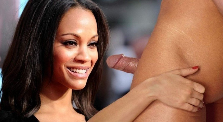 Zoe Saldana Nude Naked Suck Dick Pics  nude photo