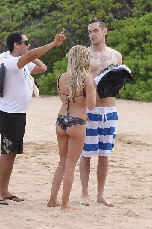 Ashley Tisdale Bikini Butt  nude photo