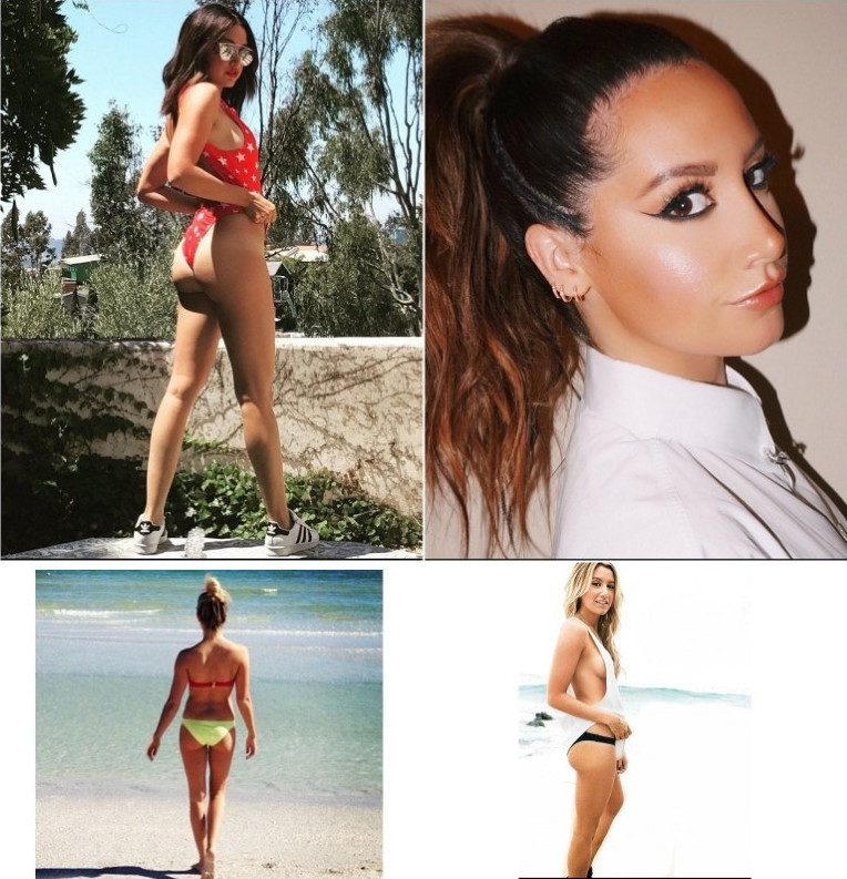 Ashley Tisdale Butt Bikini Photo  nude photo