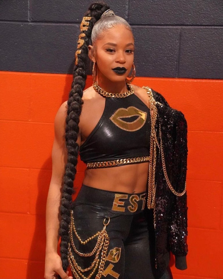 Bianca Belair  nude photo