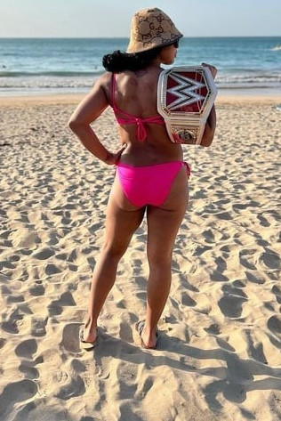 Bianca Belair  nude photo