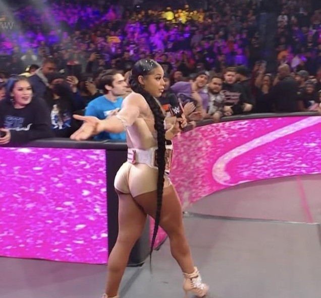 Bianca Belair  nude photo