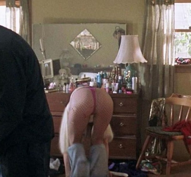 Cate Blanchett Ass Bent Over Sexy Thong Movie Scene  nude photo