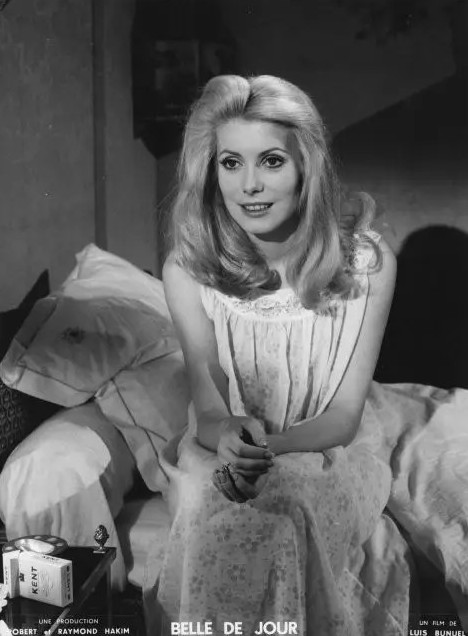 Catherine Deneuve On The Set Of Belle De Jour  nude photo