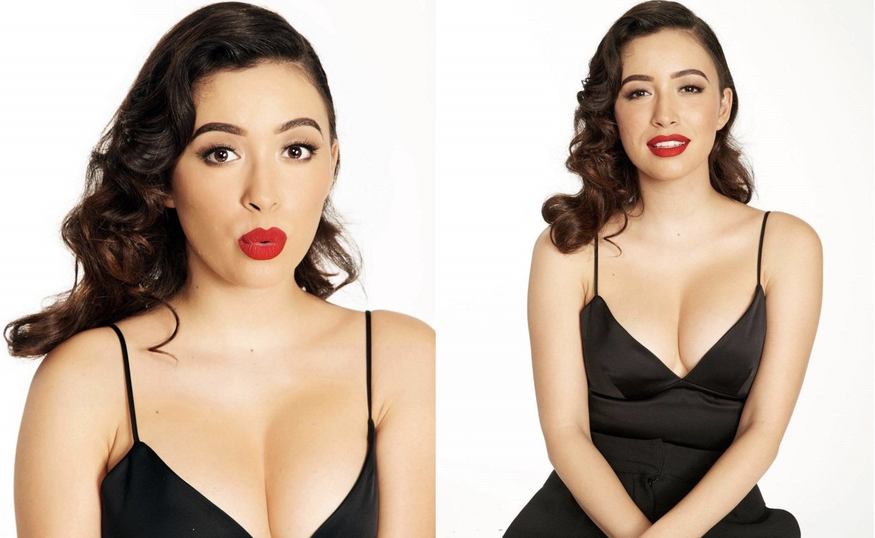 Christian Serratos Big Tits Hot Actress  nude photo