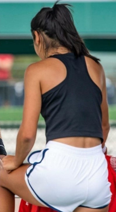Emma Raducanu Nice Butt In Shorts  nude photo