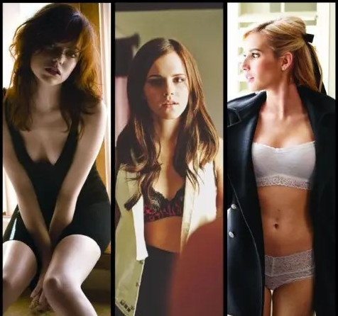 Emma Roberts Watson And Stone  nude photo