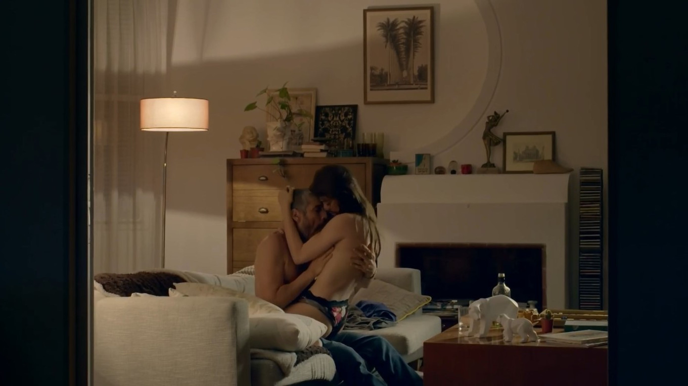 Eva De Dominici Topless Tits Sucking Scene  nude photo