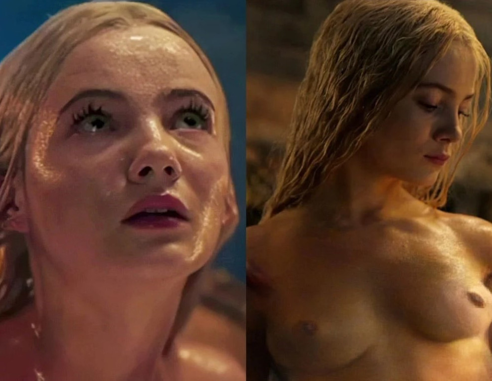 Freya Allan Nude Tits Sexy Topless  nude photo