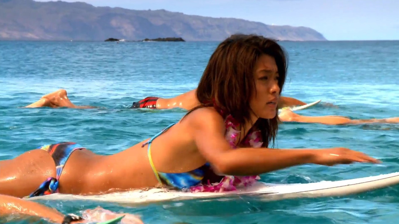 Grace Park Sexy Bikini In Movie Scene  nude photo