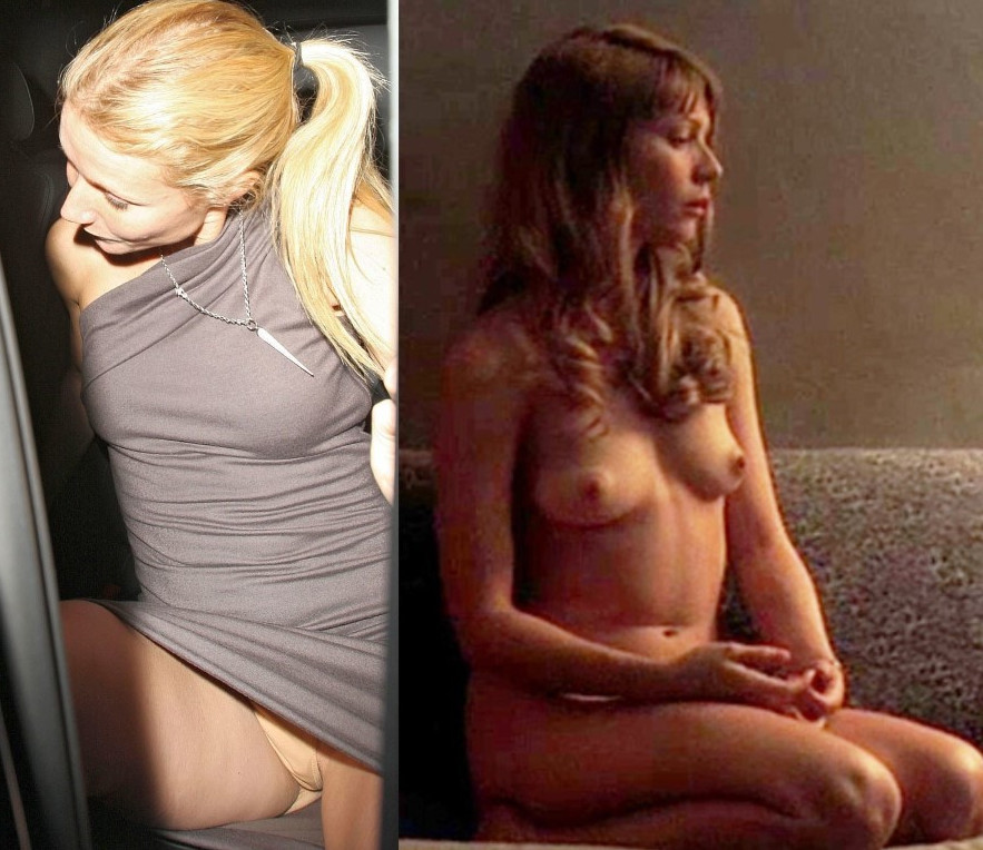 Gwyneth Paltrow Nude Tits Topless Sexy Panties Upskirt  nude photo