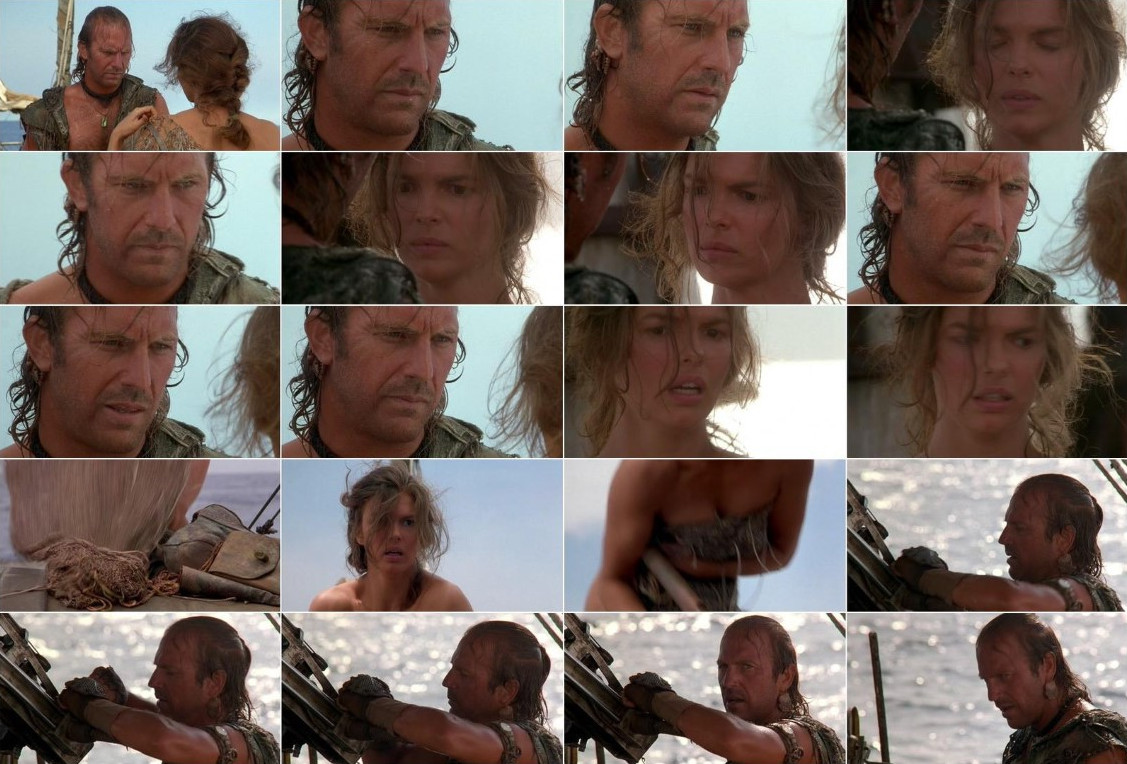 Jeanne Tripplehorn Waterworld Sexy Scenes  nude photo