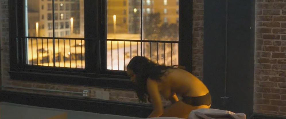 Joy Bryant Topless About Last Night  nude photo