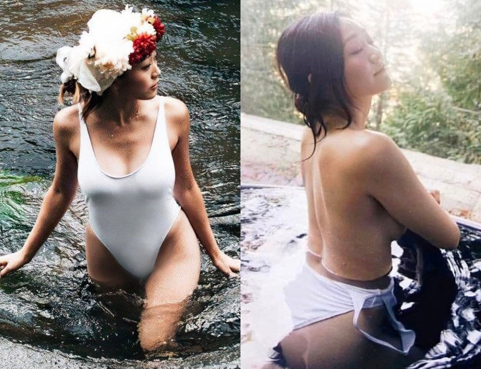 Karen Fukuhara Topless Hot Big Boobs  nude photo