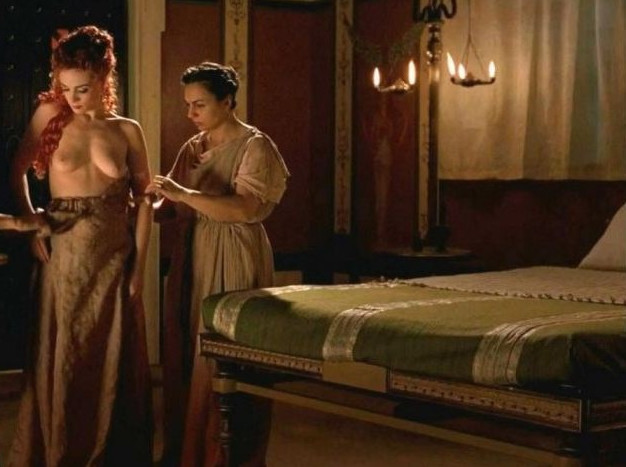 Kerry Condon Nude Scene In Rome  nude photo