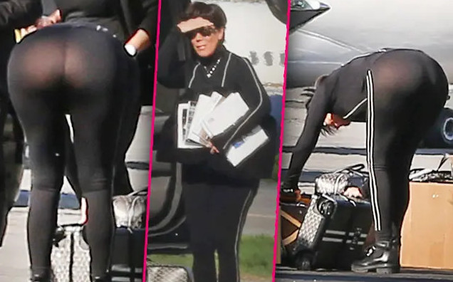 Kris Jenner Sexy Big Ass  nude photo