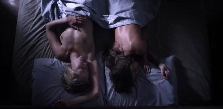 Kristanna Loken Braless In Bed Scene  nude photo