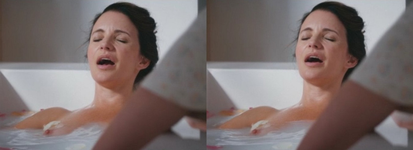 Kristin Davis Topless Naked Actress  nude photo