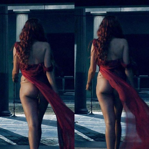 Lucy Lawless Ass Nude Actress  nude photo