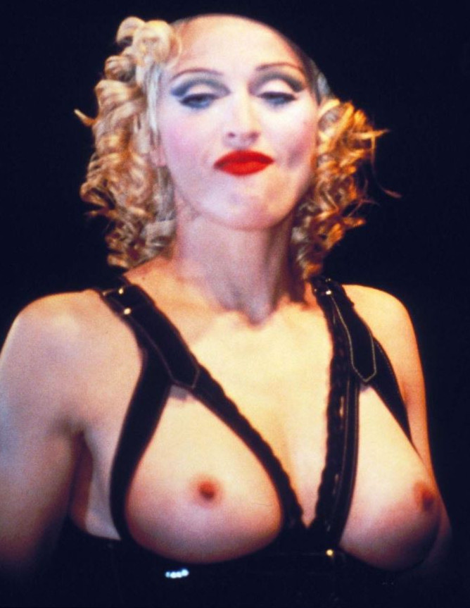 Madonna Topless Tits  nude photo