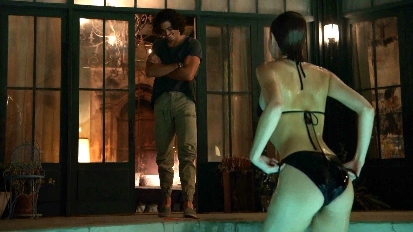 Maia Mitchell Stunning Ass In Bikini  nude photo