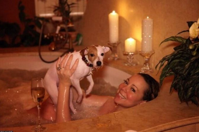Mariah Carey Bath  nude photo
