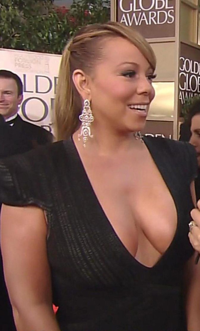 Mariah Carey Big Cleavage  nude photo