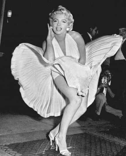 Marilyn Monroe Famous Dress  nude photo