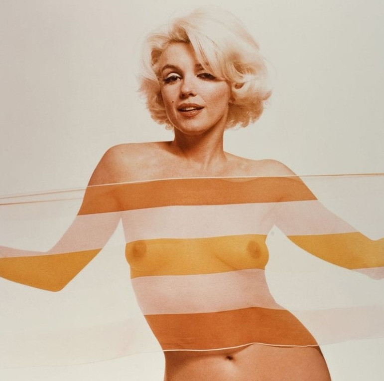 Marilyn Monroe Nipples See Through Hot Boobs  nude photo