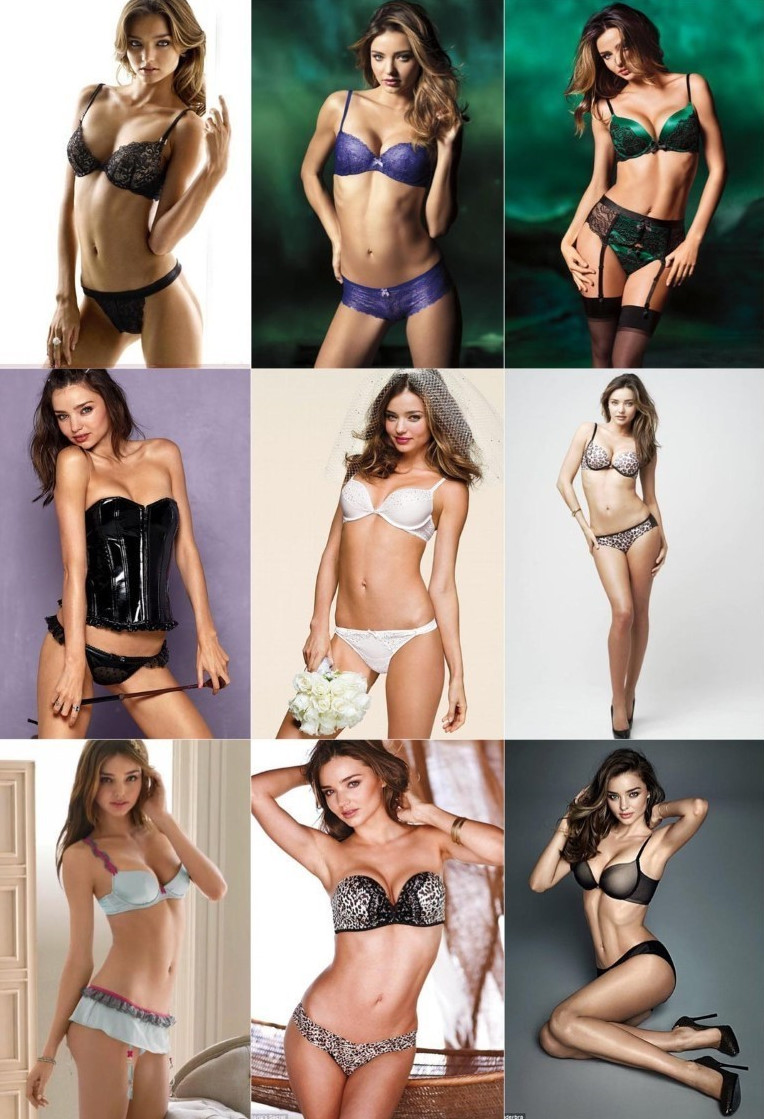Miranda Kerr Lingerie Sexy Model Photos  nude photo