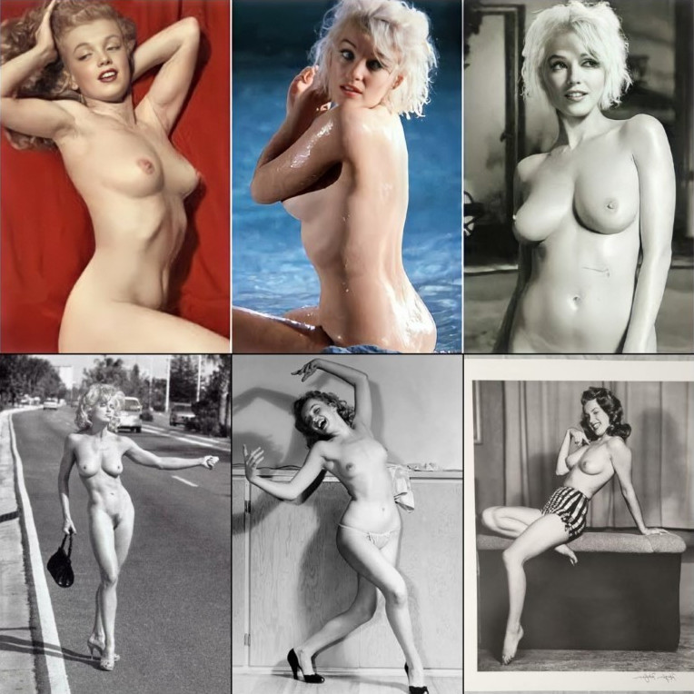 Nudes Of Marilyn Monroe Photos  nude photo