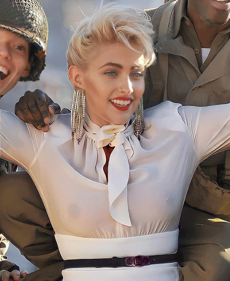 Paris Jackson Tits Nipples See Through  nude photo