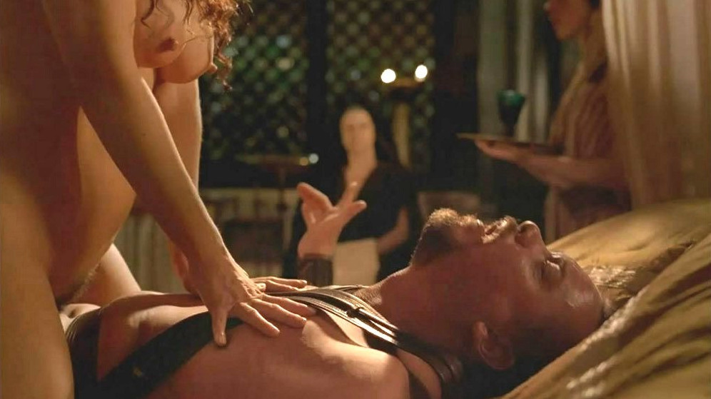 Polly Walker Nude Sex Scene Rome HD S01E  nude photo