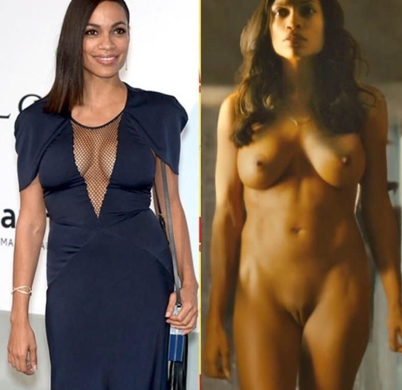 Rosario Dawson Pussy Naked Breasts  nude photo
