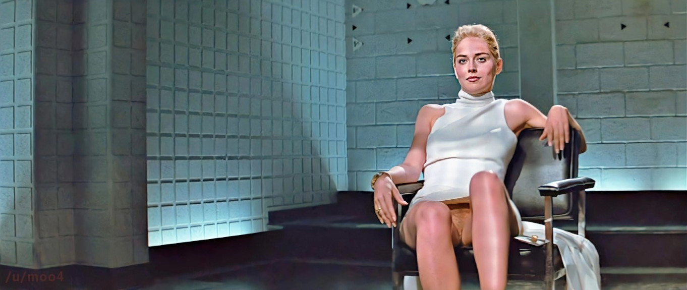 Sharon Stone Legendary Nude Scene In Basic Instinct  nude photo