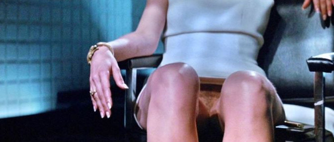 Sharon Stone Showing Pussy  nude photo