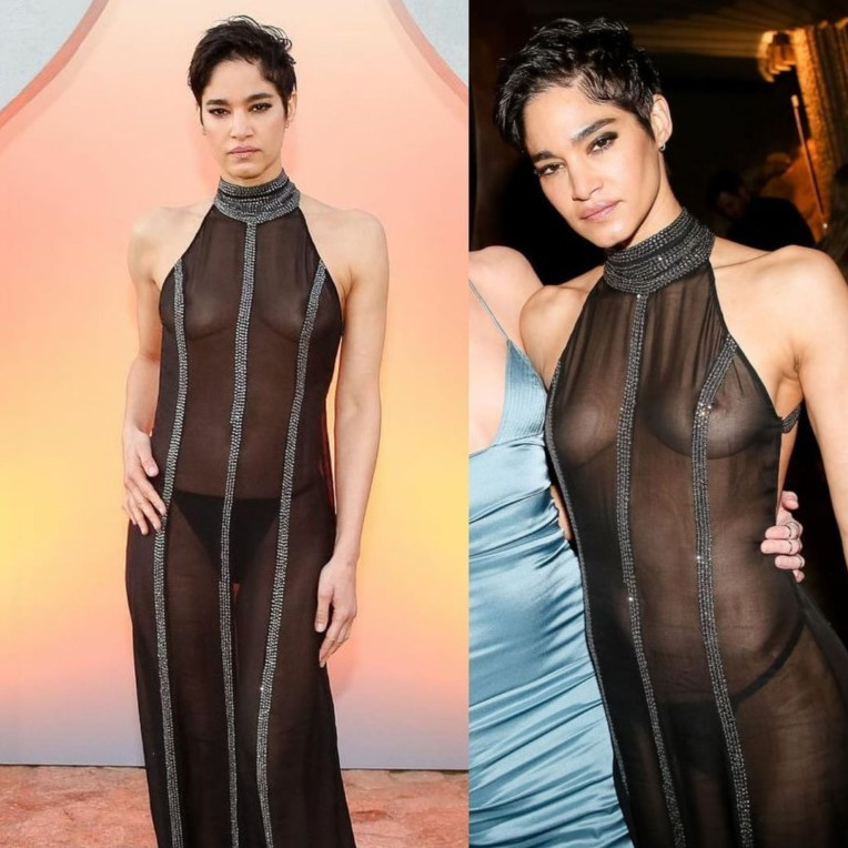 Sofia Boutella Nipples See Through  nude photo