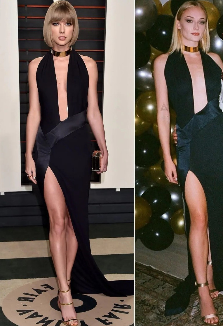Sophie Turner And I Taylor Swift Same Dress Who Wore It Better  nude photo