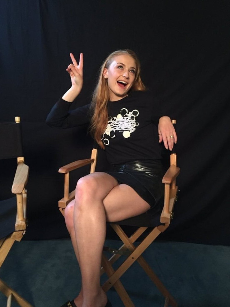 Sophie Turner Beautiful Legs Hot Actress  nude photo