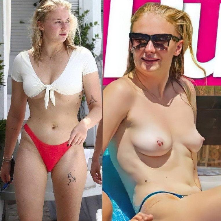 Sophie Turner Nude Boobs Sexy Actress  nude photo