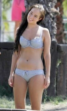 Tulisa Contostavlos Beach  nude photo
