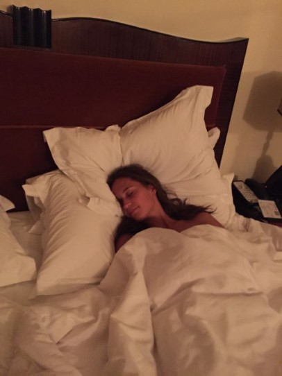 Alicia Vikander After A Great Night  nude photo