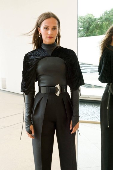 Alicia Vikander Out In Venice  nude photo