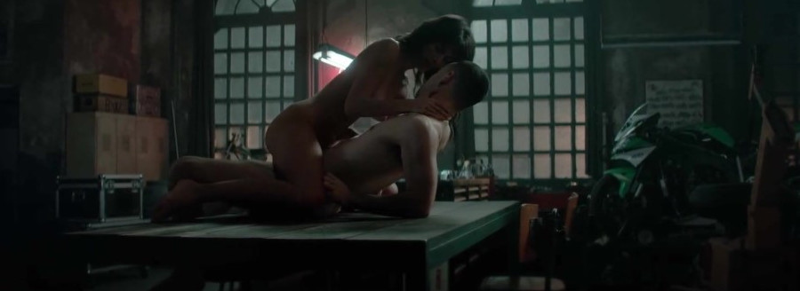 Begoña Vargas Sexy Topless Sex Scene  nude photo