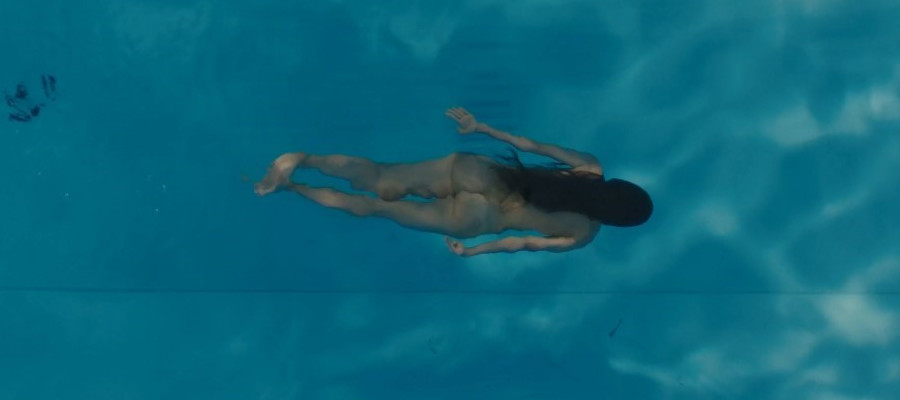 Elena Anaya Nude Swimming In Pool  nude photo